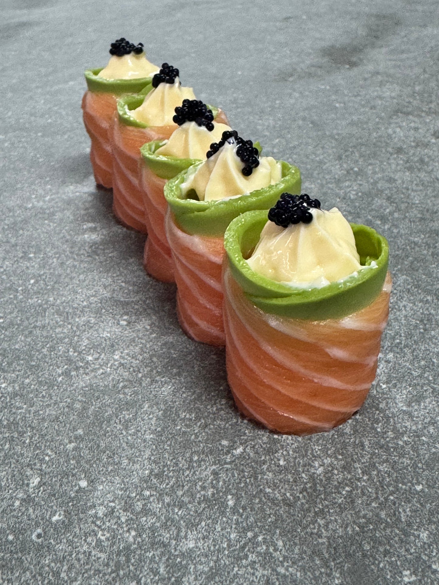 Salmon rose