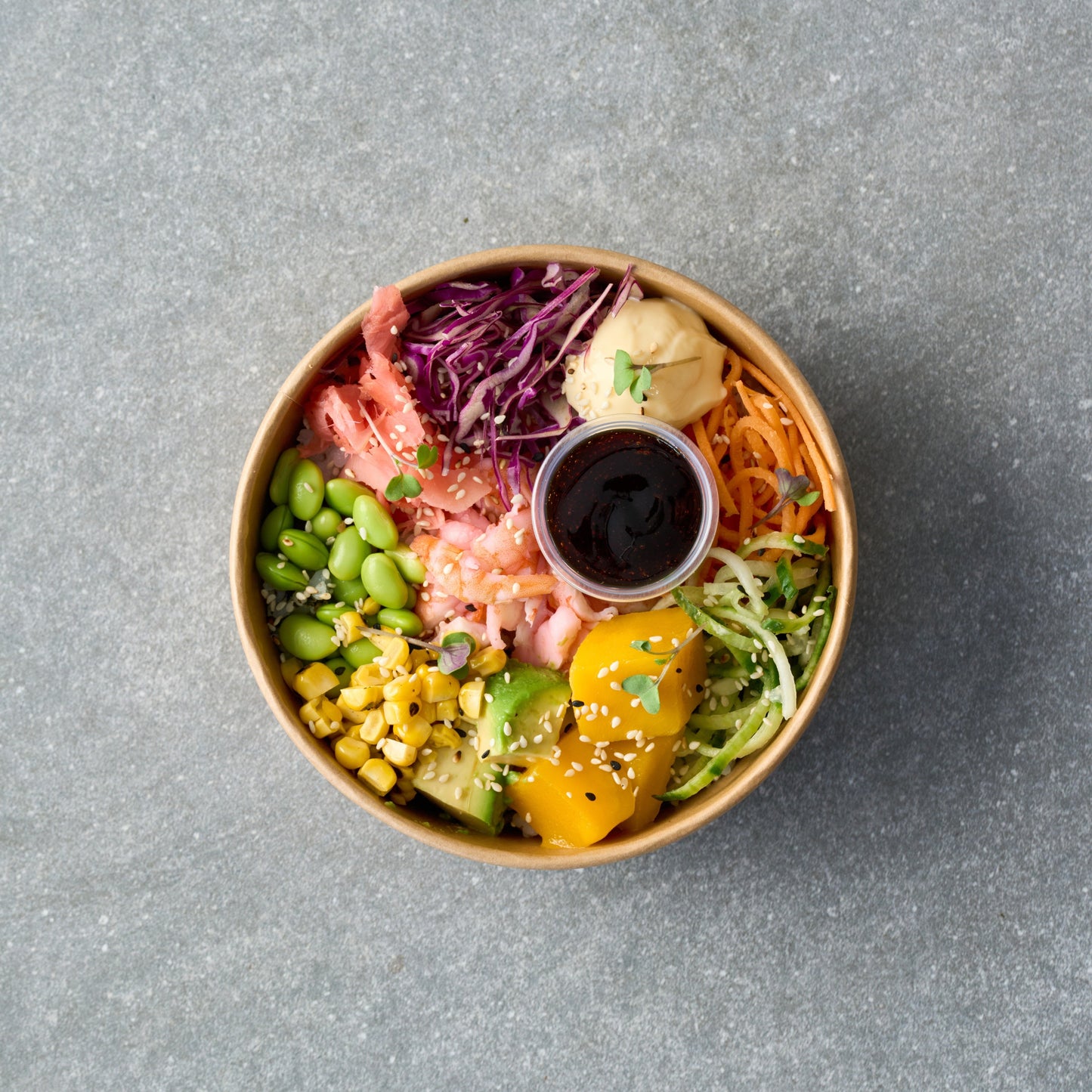 Prawn Poke Bowl