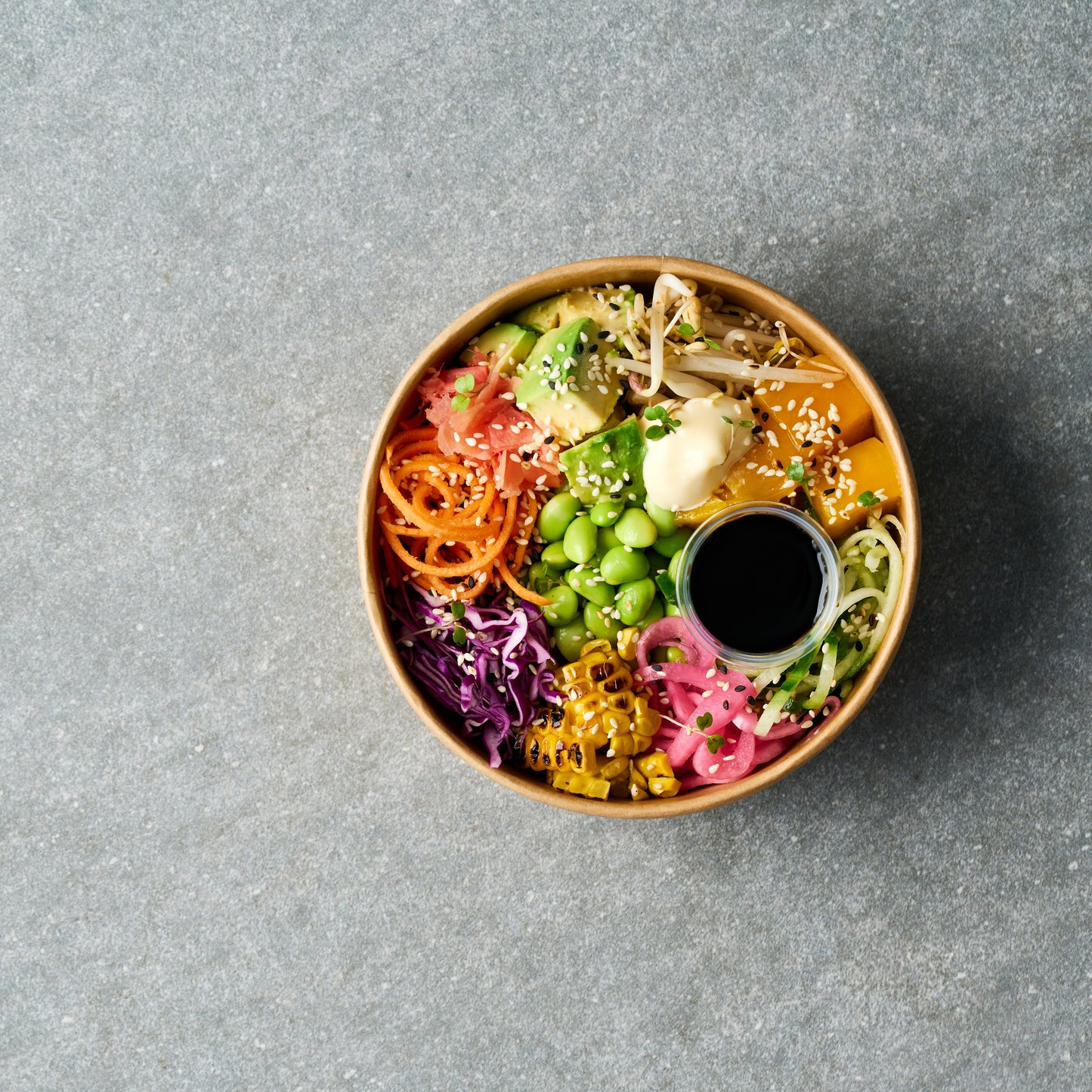 Vegetable Poke Bowl