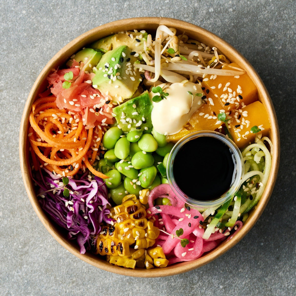 Vegetable Poke Bowl
